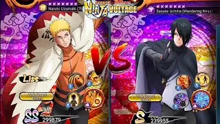 NxB NV : Naruto Hokage Vs Sasuke Wandering | Solo Attack Mission | Who Is The Best?