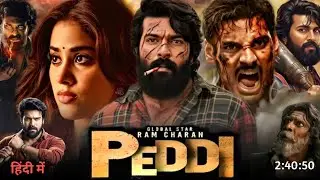 PEDDI Full Movie Hindi Dubbed 2026 Trailer | Ram Charan | Janhvi Kapoor | Jagpati Babu | South Movie