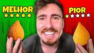 Provei a coxinha de pior e melhor avaliação do aplicativo de 2022