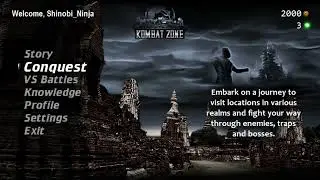 main menu test