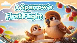 &ldquo;A Mother Sparrow&rsquo;s Love | Baby&rsquo;s First Flight #animatedstory 