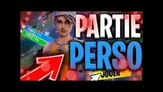 LIVE PP PARTIE PERSO SUR FORTNITE FR / D&Eacute;FIL&Eacute; DE MODE / CONCOURS PASS DE COMBAT !