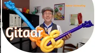 Gitaren – Balloon guitar / ballon workshop | Haagse Ballonnenboer (146ste)