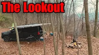 Camping with my Dog in a Truck - 
