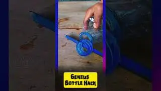 Genius Bottle Hack &ndash; DIY Wall Broom Holder