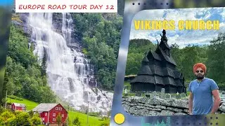 Vikings church || Norway&rsquo;s Amazing Infrastructure || Europe Road Tour Day 12 || Borgund stave church