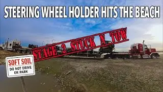 TRUCKER GETS STUCK #stuckinmud #trucking