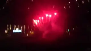 UNC baseball fireworks 2013