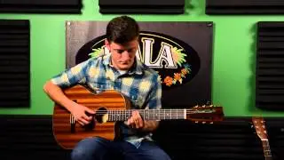 Kala Nylon Thinline Mahogany Guitar