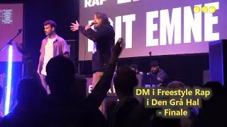 DM i Freestyle Rap i den Gr&aring;hal  - Finale