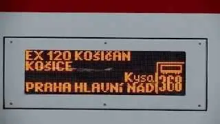 Info panel na Ex 120 Ko&scaron;ičan