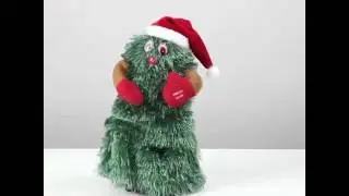Dancing Xmas Tree Singing Jingle Bell Rocks