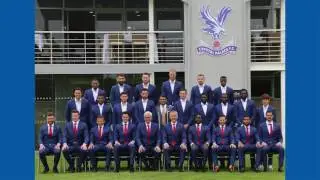 The first pictures of Crystal Palace's new FA Cup suits from Apsley Tailors