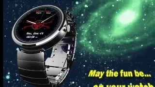 UTW Spatial Wars: Interactive Android watchface