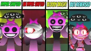 Incredibox Sprunki Hyper Shifted – Un Hyper Shifted Vs P#4 Bloody Bright Vs P#3 But Reversed