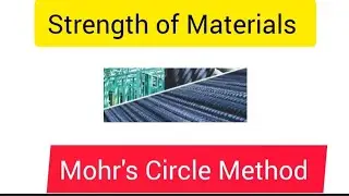 Principal stress|strain|Mohrs Circle Method|SOM 