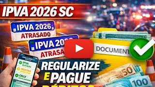 IPVA 2026 SC Como regularizar documento e pagar d&eacute;bitos