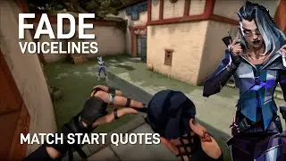 FADE Voicelines/Interactions