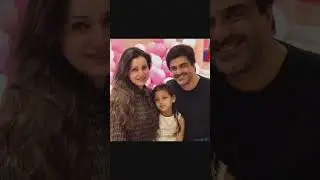 Neelam Kothari with husband Sameer Soni | neelam's daughter Ahana Soni #shorts #youtubeshorts