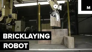 A robot arm just built an entire house with bricks in 2 days