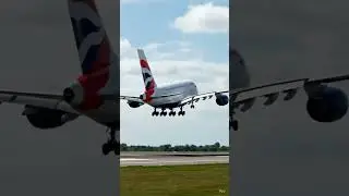 BA a380 takeoff #youtubeshorts #britishairways #a380 #travel #viral #tranding #aviation #london #uk