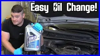 Как заменить масло и фильтр Dodge Caravan 3.3L V6 2001–2010 ЛЕГКО!
