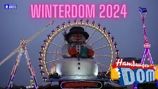 Hamburger Winterdom 2024 | Die h&ouml;chsten mobilen Looping-Fahrgesch&auml;fte der Welt 🔥