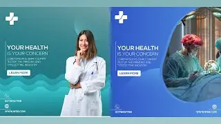 Medical social Media Post Design in Adobe illustrator | Designhob | Free Download