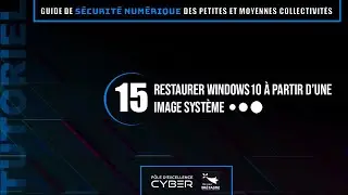 15 Restaurer Windows &agrave; partir d'une image syst&egrave;me