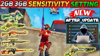 Free Fire Best Sensitivity Setting After OB37 Update🤯| Best Headshot Sensitivity Setting 🎯 #viral
