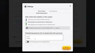 How to use "One Click Rewrite" (all settings explained in detail) - Spin Rewriter tutorial