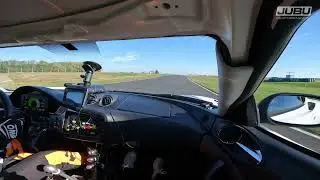 JUBU Lotus development mule car with 600hp - testing at Pannoia-Ring, Hungary (onboard)