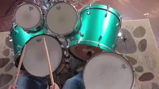 DEMO-TreeHouse Custom Drums 5-piece Maple Drumset with Solid Maple Snare