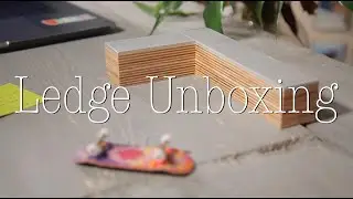 Cool Handmade Ledge | Fingerboard Unboxing