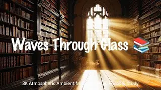 TOYOURA - Waves Through Glass 📚 | 8K Atmospheric Ambient Music for Deep Focus & Study