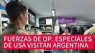 FUERZAS DE OPERACIONES ESPECIALES DE USA VISITAN BASES DE LA ARMADA!!🇦🇷🇺🇸