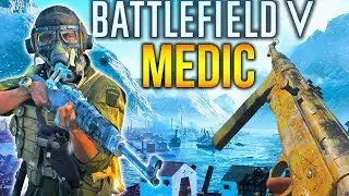 BATTLEFIELD 5 Medic Class MP40 + Gewehr 43 Gameplay (Closed Alpha Medic Gameplay)