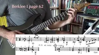 Lectura: A Modern Method for Guitar Volume One (Berklee I) páginas 62, 63, 66, 72, 76, 82