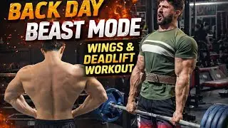 Complete Back Day 🔥 Wings, Shoulders & Deadlift | Gym Workout