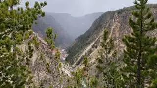 Yellowstone Storm Moving in on Uncle Tom's Trail.