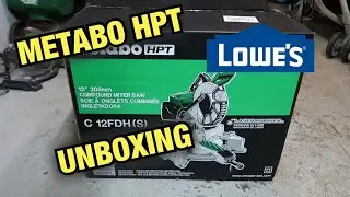 METABO HPT UNBOXING & ONCE OVER