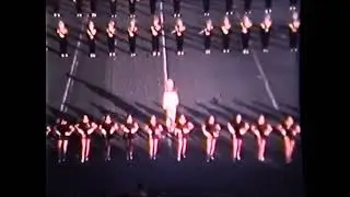 East Meadow High School Marching Band and Rockettes 1972