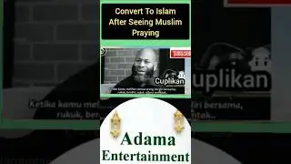 CHRISTIAN MAN CONVERTED TO ISLAM AFTER SEEING MUSLIMS PRAYING #shorts #converttoislam #muslim