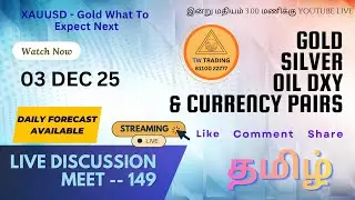 🎯Live Meet 149 GOLD ANALYSIS | XAUUSD Trading Strategy | 03 Dec 25 |#xauusd #gold #fed #nfp #cpi