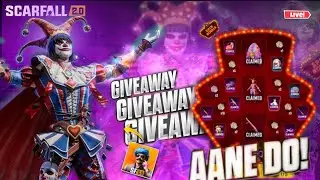 Scarfall 2.0 live 🔥| UPCOMING JOKER 🥳 AND EXCLUSIVE GIVEAWAY🥶 |BADSHAH IS LIVE 🎮 #scarfall