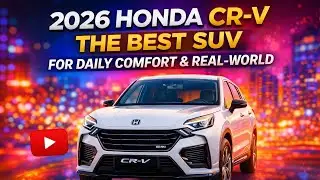 2026 Honda CR-V Review 🔥 Best SUV for Daily Comfort, Mileage & Real-World Driving! || 
