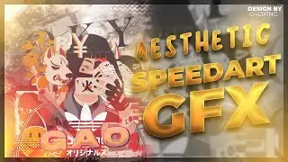Anime Aesthetic GFX  Speedart/Tutorial - GAOXING Designs