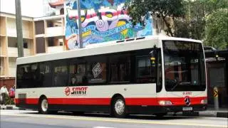 [Audio Special] SMRT Buses Mercedes-Benz OC 500 LE Kickdowns!