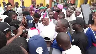 OSUN POLY CRISIS: DEPUTY GOVERNOR ADDRESSES PROTESTING STUDENT