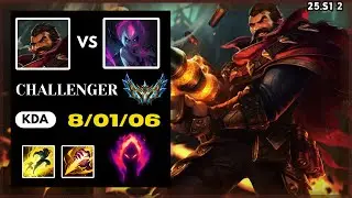 ✅GRAVES VS EVELYNN - 8/1/6 KDA JUNGLE GAMEPLAY GRANDMASTER I✅